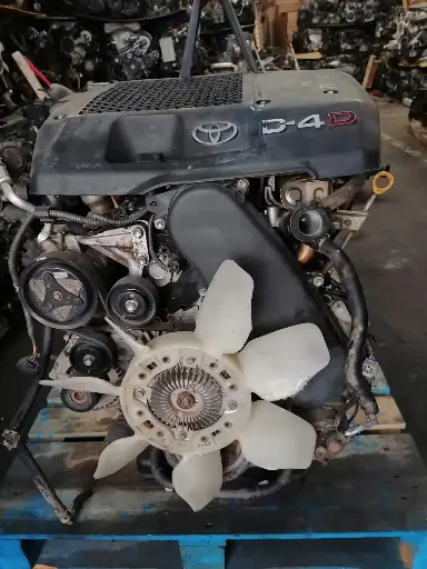 Motor Hilux 1kd con caja mecánica 4x4.